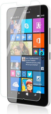 BIZBEEtech Tempered Glass Guard for microsoft Lumia 640 XL(Pack of 1)