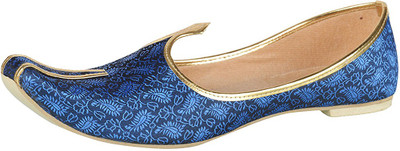 

Deeuco Wedding & Sherwani Mojari Casuals For Men(Blue
