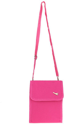 

Bruzone Women Casual Pink Rexine Sling Bag