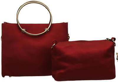 

aaradhya creations Girls Casual Red PU Sling Bag