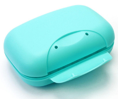 

Bruzone Portable Leakproof Travel Bathroom Soap Organizer A06(Blue)