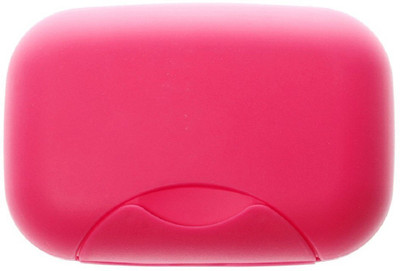 

Bruzone Portable Leakproof Travel Bathroom Soap Organizer A19(Pink)