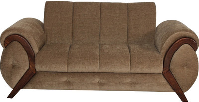 

Furniture Mind Trendy Fabric 2 Seater Sofa(Finish Color - Cherry Colour)