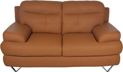 

Furniture Mind Willo Leatherette 2 Seater Sofa(Finish Color - Tan Brown)