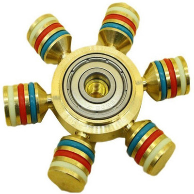 

ShopSome superior-gold-6-bearing-fidget-spiner-heavy-metal(Multicolor)