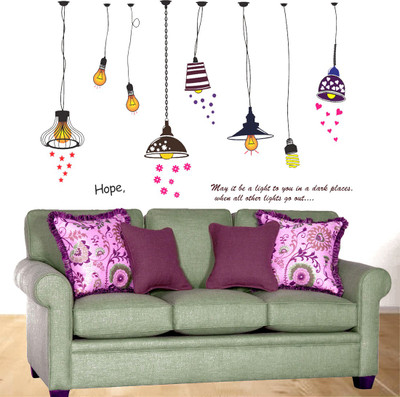 

Life Stickers  Wall Stickers Sticker(Pack of 1, Multicolor