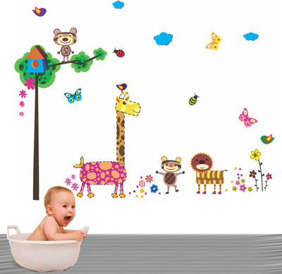 

Life Stickers  Wall Stickers Sticker(Pack of 1, Multicolor