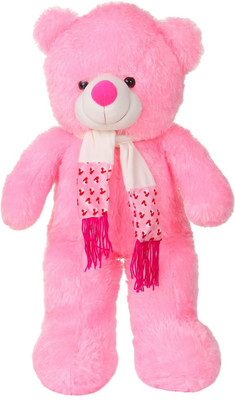 

SANA TOYS Sana Jacky Standing Bear With Muffler cm 60 - 60 cm(Pink)