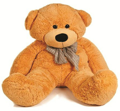 

SANA TOYS Sana Love Brown Bear With Bow 4FEET - 120 cm(Brown)