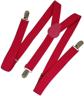 

Kidofash Y- Back Suspenders for Men(Maroon)