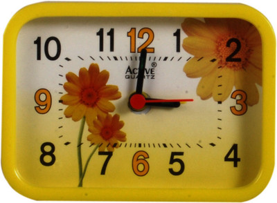 

Sigaram Analog Yellow Clock