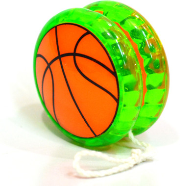 

Apurbas Professional Blazing Lighting Yoyo Green Ball Bearing with Spinning String Toy Yoyo Toy Yoyo
