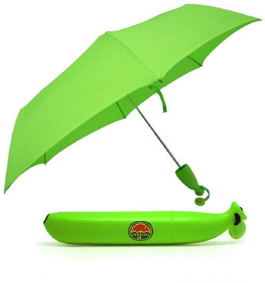 

Kraptick Compact Travel Banana Shape Umbrella(Green)