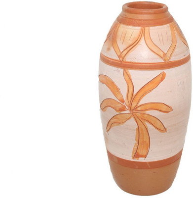 

Sarvsiddhi Terracotta Flower Pot Terracotta Vase(7 inch, Brown)