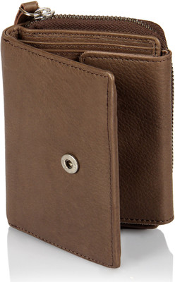 

Leather Zentrum Women Casual Brown Genuine Leather Wallet(7 Card Slots), Grey