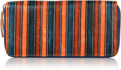 

Leather Zentrum Women Multicolor Genuine Leather Wallet(7 Card Slots), Multicoloured