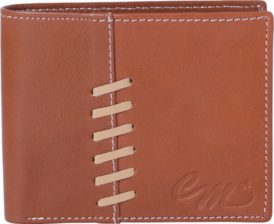 

Code Max Men Brown Genuine Leather Wallet(4 Card Slots)