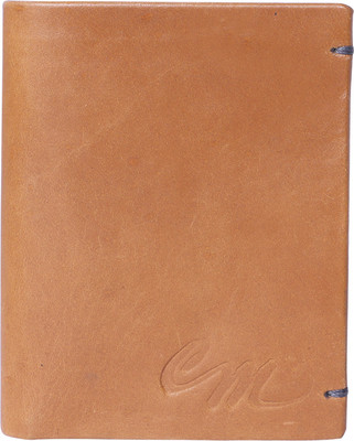 

Code Max Men Tan Genuine Leather Wallet(9 Card Slots)