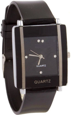 

KNACK Black square shape simple and professional women Watch - For Girls Watch - For Girls