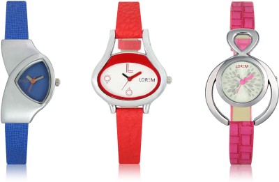 LOREM W06-205-206-208 New Stylish Best Designer Combo Hand Watch  - For Women   Watches  (LOREM)