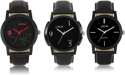 LOREM W06-5-6-8 New Stylish Best Designer Combo Hand Watch  - For Men   Watches  (LOREM)