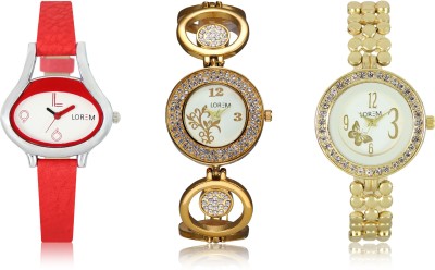 LOREM W06-203-204-206 New Stylish Best Designer Combo Hand Watch  - For Women   Watches  (LOREM)