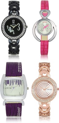LOREM W06-201-202-205-207 New Stylish Best Designer Combo Hand Watch  - For Women   Watches  (LOREM)