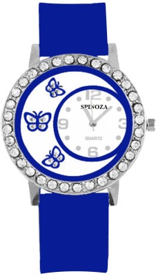KNACK blue butterfly crystals studded beautiful and fancy women Watch  - For Girls   Watches  (KNACK)