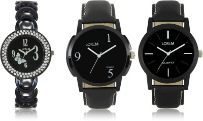 LOREM W06-5-6-201 New Stylish Best Designer Combo Hand Watch  - For Men & Women   Watches  (LOREM)