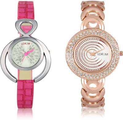 LOREM W06-202-205 New Stylish Best Designer Combo Hand Watch  - For Women   Watches  (LOREM)