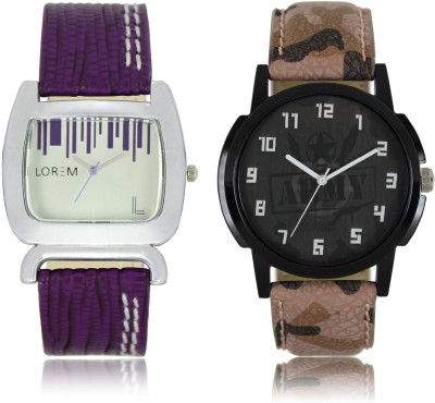 LOREM W06-3-207 New Stylish Best Designer Combo Hand Watch  - For Men & Women   Watches  (LOREM)
