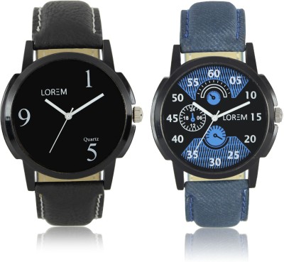LOREM W06-2-6 New Stylish Best Designer Combo Hand Watch  - For Men   Watches  (LOREM)