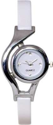 

KNACK glory round different shape white women Watch - For Girls