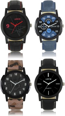 LOREM W06-2-3-5-8 New Stylish Best Designer Combo Hand Watch  - For Men   Watches  (LOREM)