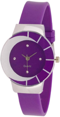 View KNACK purple and white multicolor and attractive glass glory Watch  - For Girls Wrist Watches Price Online(KNACK)