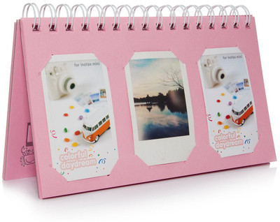 

Caiul Book Album(Photo Size Supported: 2.1 in × 3.4 in, Instax Mini Film)