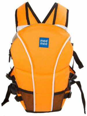 

MeeMee Cuddle Up Baby Carrier(Orange, Front Carry facing in)