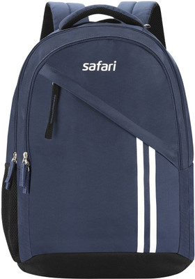 

Safari Sport 27.0 L Medium Backpack(Blue, White), Navy blue