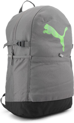 

Puma PUMA Street Cat Backpack 21 L Laptop Backpack(Black, Grey)