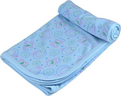 

Instabuyz Printed  Top Sheet(Cotton, Blue