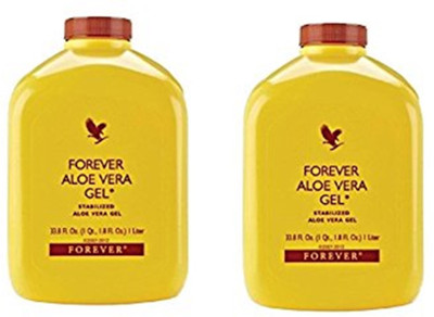 Forever Aloe vera gel - 1 ltr x 2 pc=2Ltr(1000 ml)