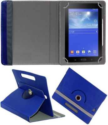 Fastway Book Cover for Alcatel Pixi 4 7 inch Rotating Case(Blue, Cases with Holder, Pack of: 1)