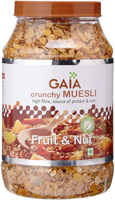 

GAIA Crunchy Muesli Fruit & Nut(1 kg, Plastic Bottle)