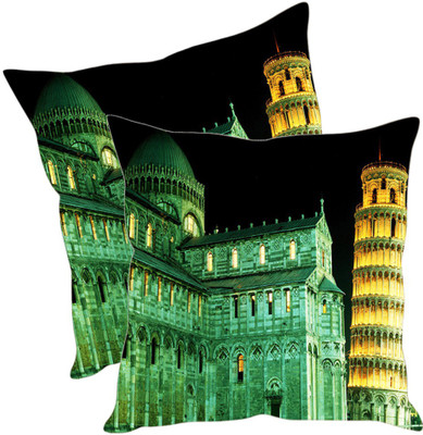 

Sleep Nature's Printed Cushions Cover(Pack of 2, 30.63 cm*30.63 cm, Multicolor)