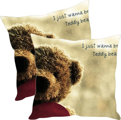 

Sleep Nature's Printed Cushions Cover(Pack of 2, 40.63 cm*40.63 cm, Multicolor)