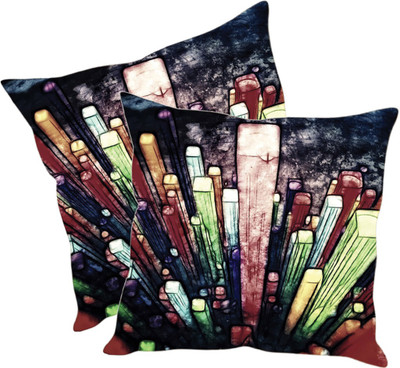 

Sleep Nature's Printed Cushions Cover(Pack of 2, 40.63 cm*40.63 cm, Multicolor)