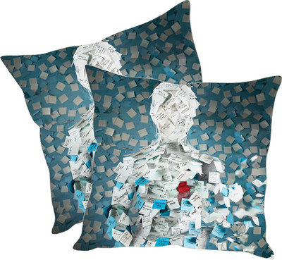 

Sleep Nature's Printed Cushions Cover(Pack of 2, 40.63 cm*40.63 cm, Multicolor)