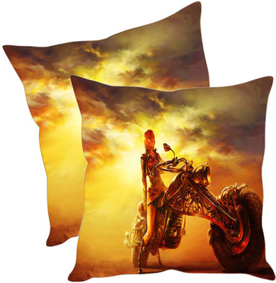

Sleep Nature's Printed Cushions Cover(Pack of 2, 40.63 cm*40.63 cm, Multicolor)