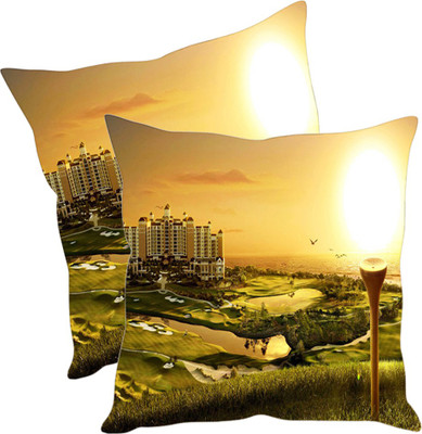 

Sleep Nature's Printed Cushions Cover(Pack of 2, 30.63 cm*30.63 cm, Multicolor)