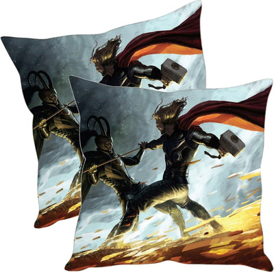 

Sleep Nature's Printed Cushions Cover(Pack of 2, 40.63 cm*40.63 cm, Multicolor)